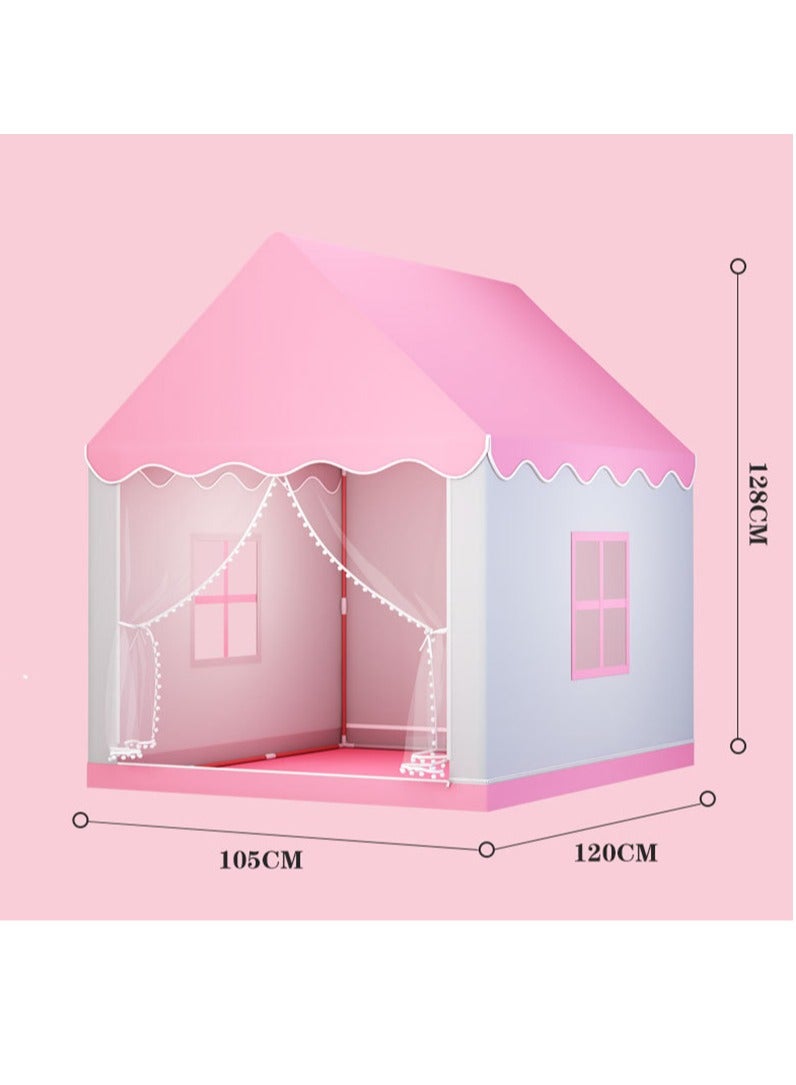 Foldable Kids Play Tent, Kids Tent House Indoor with Windows,Washable Breathable Indoor Outdoor Play house, Easy to Set up and Stow Away Birthday Toy Ideal Gift for Girl & Boy in Holiday & Birthday - Image 2