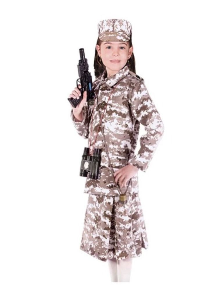 Oulabi Mir Military Girl Costume 6-7years old  - Image 2