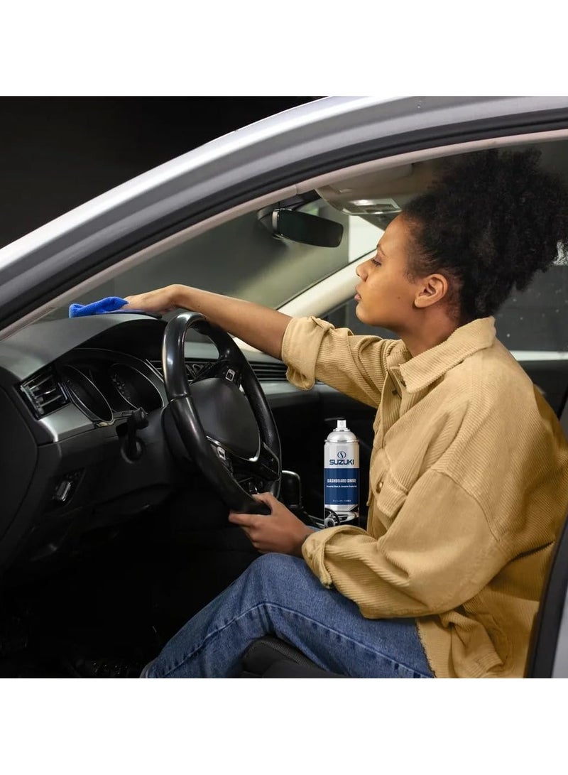 Suzuki Dashboard Polish Shines & Protects Protectants Dashboard Cleaner Spray (300 ml) - Image 4