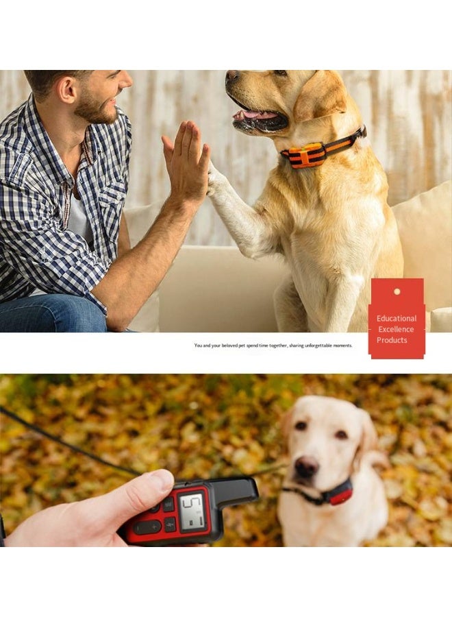 general Bark Collar for Dogs Rechargeable Automatic Anti-barking Device Dog Training Device Recognizes Dog Barking Smart Electric Shock Collar One against two - Image 2