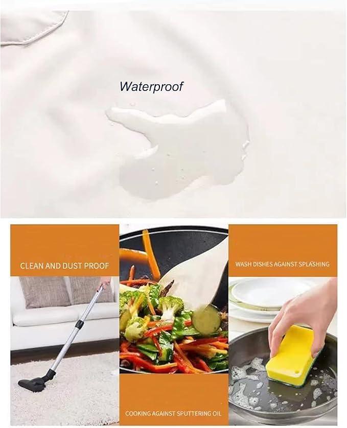 BeFall Kitchen Apron with Hand Wiping Towels, Waterproof, Oilproof, Adjustable Straps, Large Pockets, Durable Cooking Apron for Men & Women – Chef, BBQ, Baking, and Kitchen Essentials - Image 5