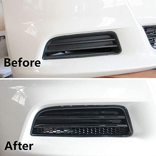 crosselec غطاء مصباح الضباب الأمامي من كروسليك لشبكة العسل لسيارة دودج تشارجر 2015 2016 2017 2018 2019 2020 2021 SXT - Image 2