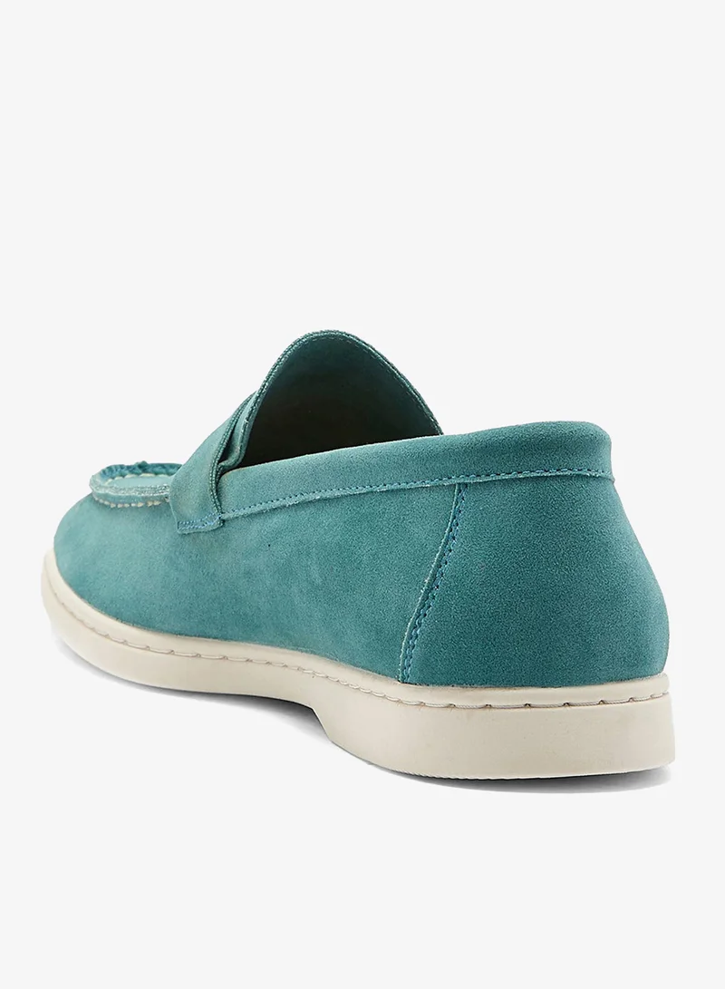 Robert Wood Casual Suede Loafers