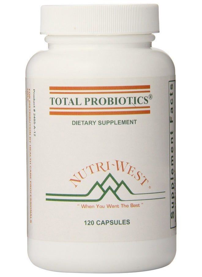 Nutri-West - Total Probiotics 120 Capsules 24 Ounce - Image 1