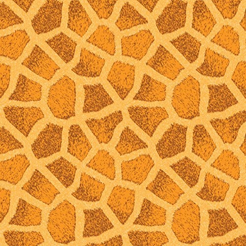 Coverking Universal Fit 50/50 Bucket Animal Fashion Print Seat Cover - Giraffe (Orange) - Image 2