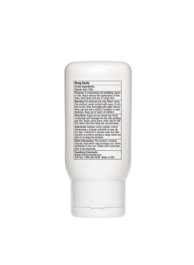 CONTROL CORRECTIVE SKIN CARE SYSTEMS Control Corrective Gly Lotion 10% 2.5 Oz An Exfoliating Facial Moisturizer To Help Reduce Rough Dry Spots Smooth Wrinkles And Improve Skin Texture Super Smoothing Gentle Exfoliation Softens  - Image 2