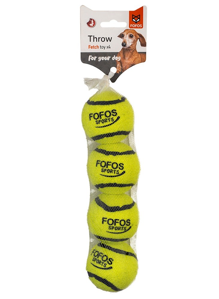 FOFOS Sports Fetch Ball FOR DOG ( 4pk) - Image 4