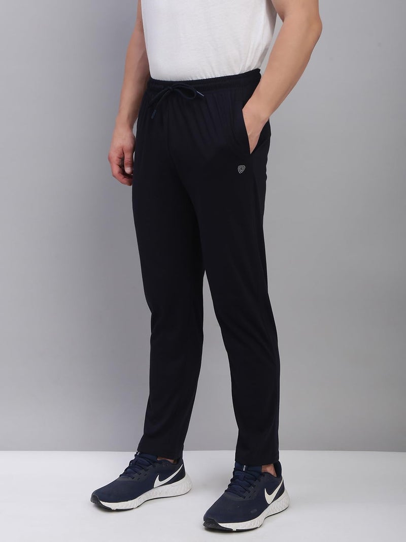 Lux Cozi Solid Regular Fit Cotton Trackpant for Men_COZI_2151_NB_S_1PC Navy - Image 5