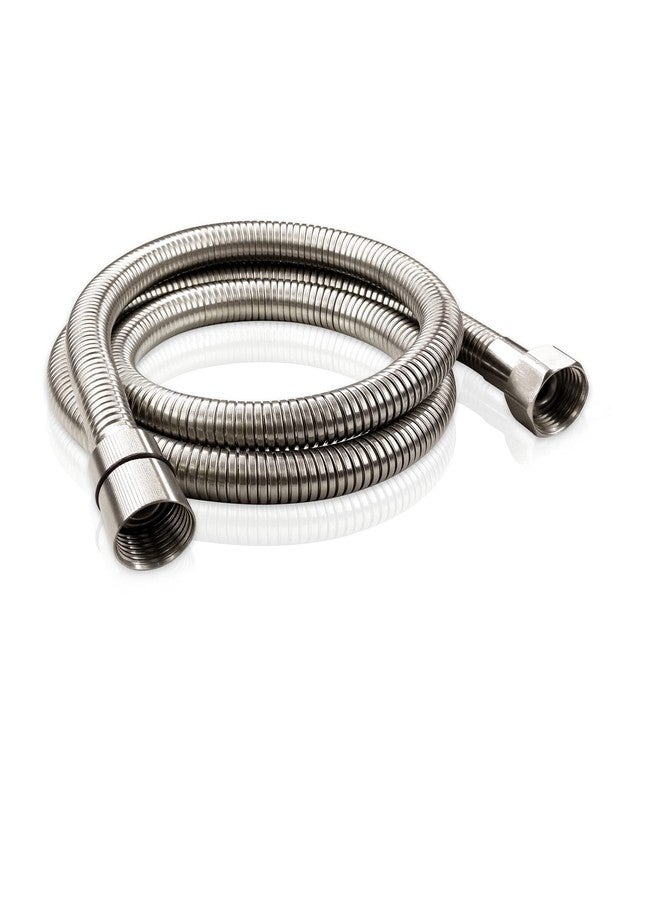 PHASAT 39-Inch short Indoor Outdoor Shower Tube Replacement Stainless Steel Handheld Shower Hose,Brushed Nickel,A3107N-1.0 - Image 1