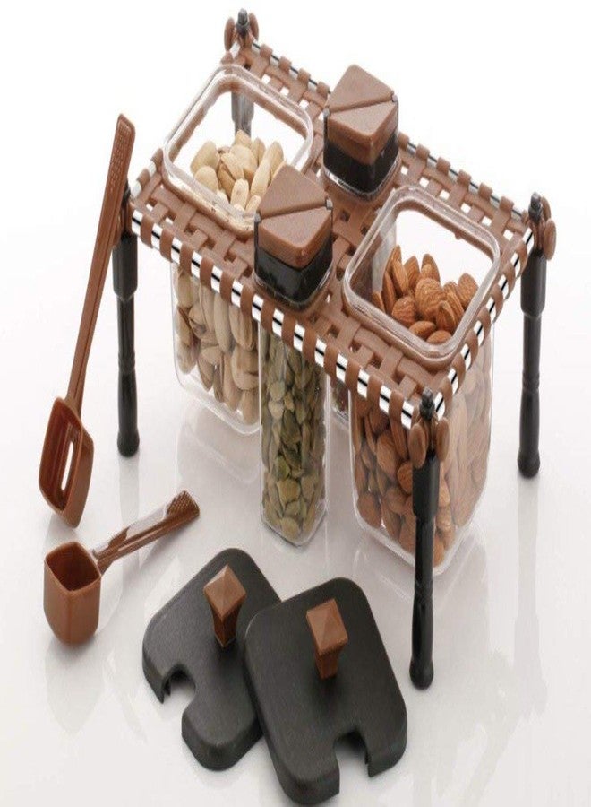 DeoDap Multipurpose Rajwadi Style Spice & Pickle Jar Set - Image 1