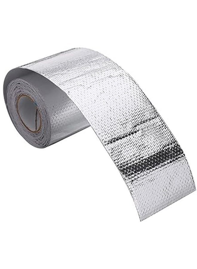 شريط مانع للتسرب من البوتيل - لاصق مطاطي متين ومضاد للماء لإصلاح المركبات الترفيهية والأسقف والنوافذ والقوارب والعربات المتنقلة - مانع للتسرب ومقاوم للعوامل الجوية وسهل الاستخدام (10 سم × 5 م) - Image 3