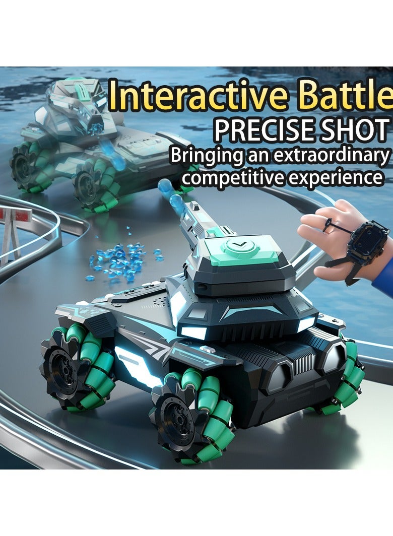RC Car Toy 2.4G Children Water Beads Tank Gesture Sensing Cool Lighting Dynamic Dound Remote Controlled Cars Tanks Toys Gift - Image 5