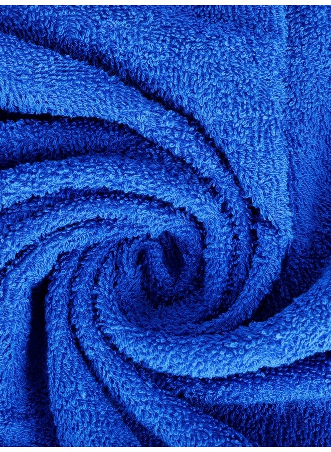 Dollar Bath Towel Cotton Soft, Large Size, 100% Cotton Towel - Highly Absorbent Size (75 X 150 Cm) for Men's and Women's 1 Piece Bath Towel (Royal Blue) - Image 3
