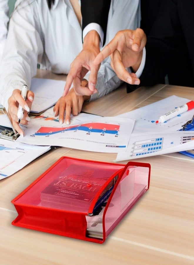 اس بي اس حافظة ملفات SPS، حقيبة تخزين ملفات A3 شفافة من البولي بلاستيك مع زر كبس، مجموعة من 5 قطع / حافظة ملفات شهادات (متعددة الألوان) - Image 4