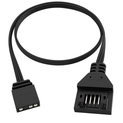 OwlTree Motherboard 5V 3 Pin to 6 Pin ARGB Adapter for Lian Li Strimer Plus 2X 8 Pin Cable - Image 1