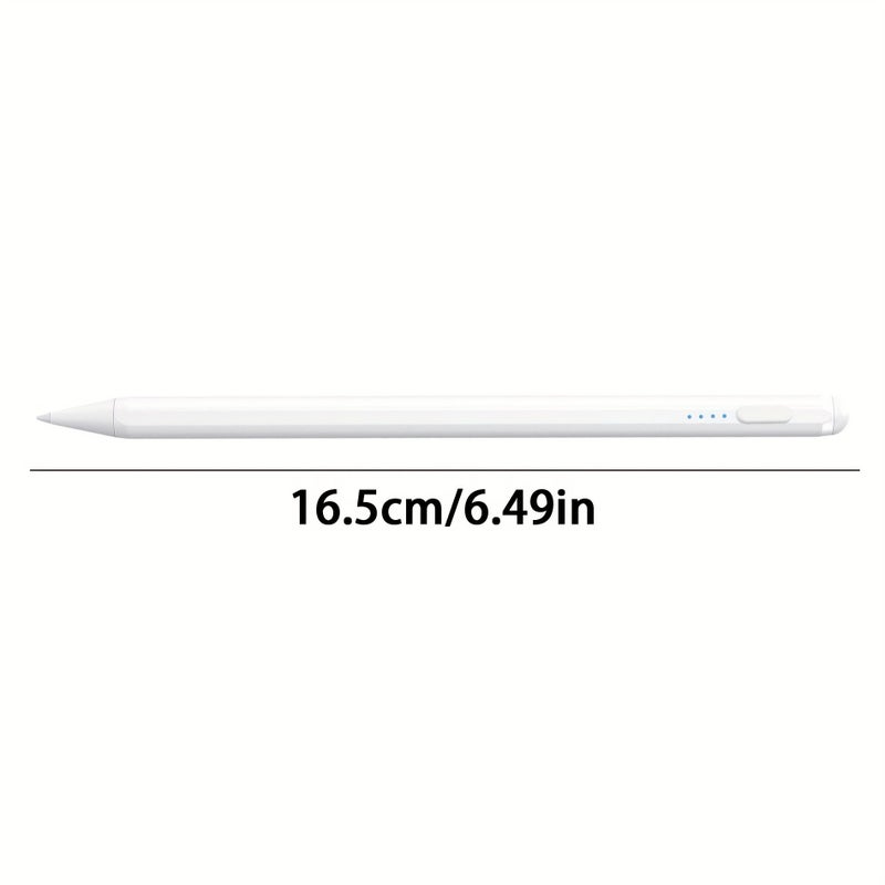 White Universal Stylus for Touchscreens Drawing with 2 Replacement Nibs - Image 2
