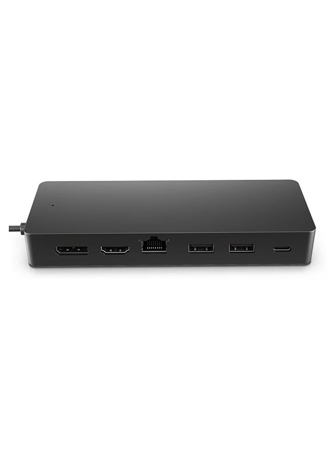 HP موزع USB-C عالمي متعدد المنافذ (50H98AA) أسود - Image 1