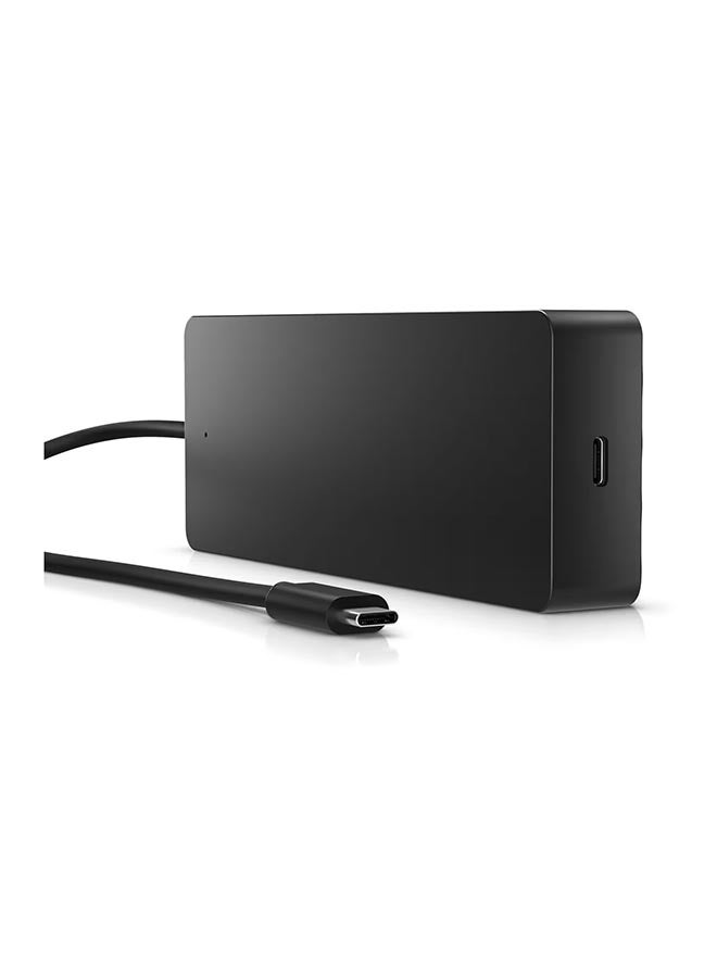 HP موزع USB-C عالمي متعدد المنافذ (50H98AA) أسود - Image 5