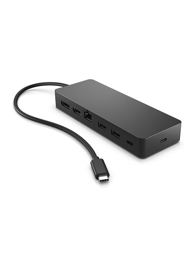 HP موزع USB-C عالمي متعدد المنافذ (50H98AA) أسود - Image 3