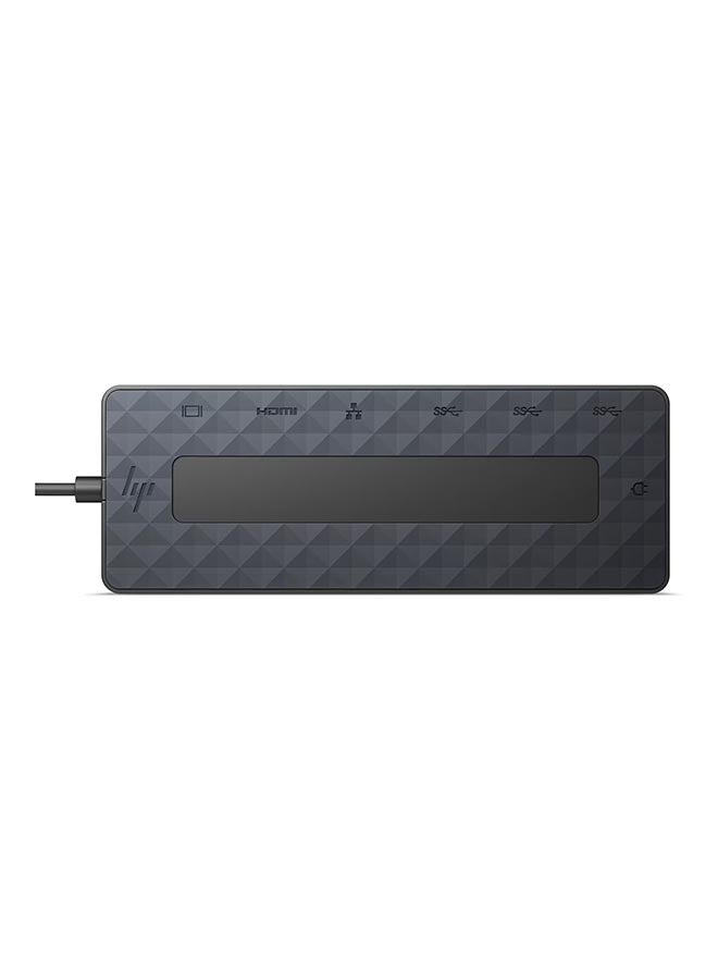 HP موزع USB-C عالمي متعدد المنافذ (50H98AA) أسود - Image 2