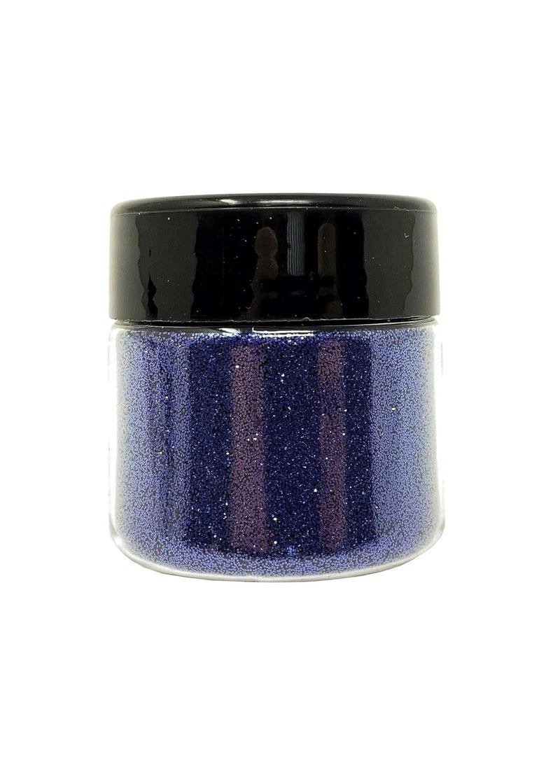 DIY Kit Creations - Biodegradable Royal Violet Ultra-Fine Cosmetic Grade Glitter 0.75 oz jar - Vegan & Cruelty Free - Image 1