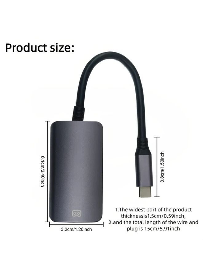 Type C AR Glasses Power Conversion Cable PD 100W Fast Charging Play While Charging - Image 2