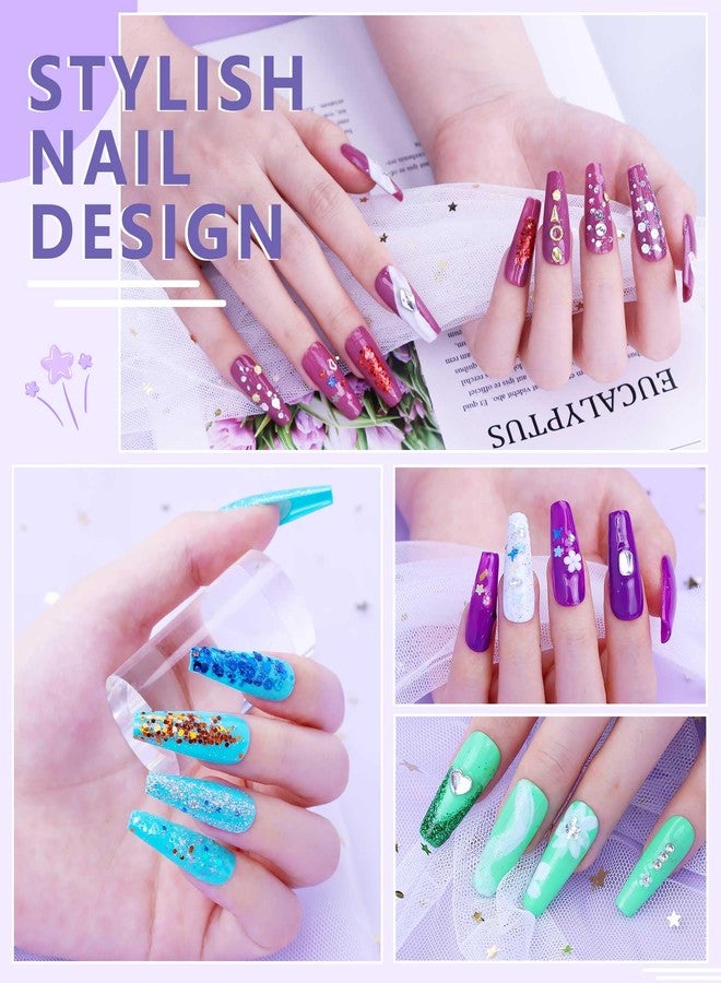 YEVYO Acrylic Nail Kit With Everything For Beginners, Professional Nail Starter Kit , 24 Color Glitter Acrylic Powder and Liquid Monomer Set, Nail Glitter And DIY Nail Art Tools - Image 5
