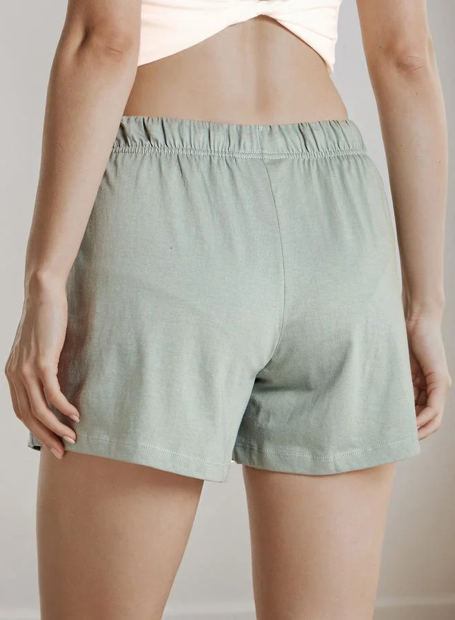 Splash FAV  Set of 2 - Drawstring Closure Shorts for Women | Best Price UAE