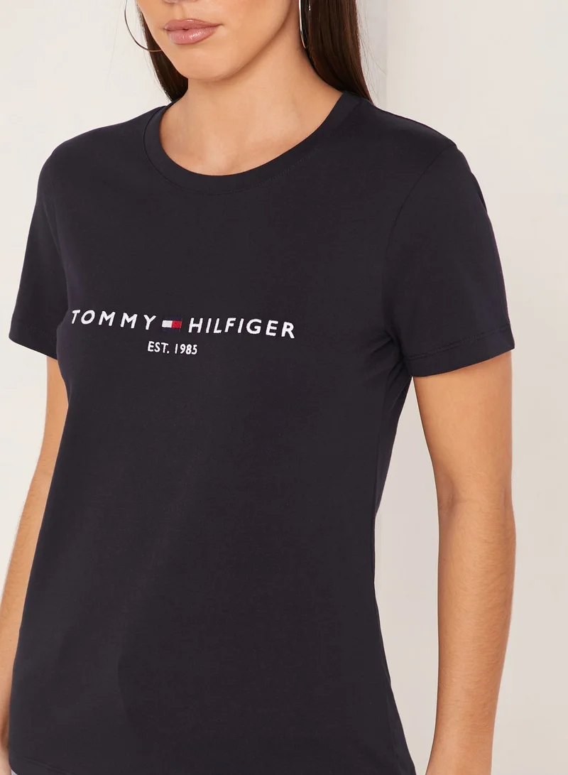 TOMMY HILFIGER Crew Neck Logo T-Shirt
