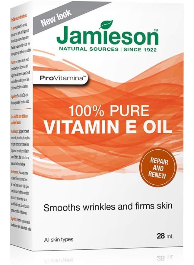 Jamieson Provitamina 100% Pure Vitamin E Oil, 28Ml - Image 1