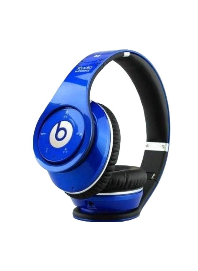 ヘッドホン Beats by dr.dre Studio Wireless Blue Beats by Dr. Dre Studio Wireless Over-Ear Headphones (Blue
