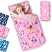 Primlect Toddler Nap Mat with Removable Pillow and Fleece Blanket Extra Large 55x35 Sleeping Bag Washable Light Easy to Roll up Perfect for Daycare Preschool Kindergarten Travel - Image 3