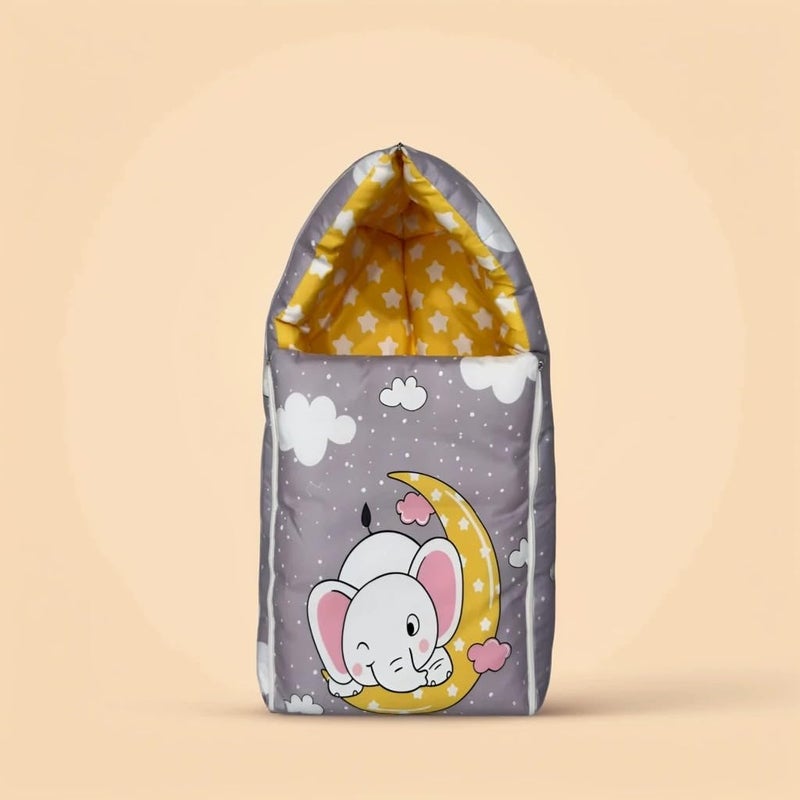 RUMPES 3-in-1 Baby Bed, Sleeping Bag & Carry Nest- Soft, Lightweight Cotton Bedding for Newborns (0-6 Months) - Travel-Friendly Bassinet for Co-Sleeping & Easy Carrying, Hypoallergenic & Unisex Design - Image 3