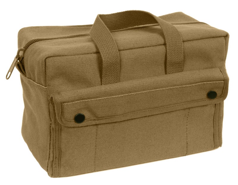 Rothco Mechanic's Tool Bag - Heavy-Duty Organization for Your Essential Tools and Gear, Coyote Brown - Image 1