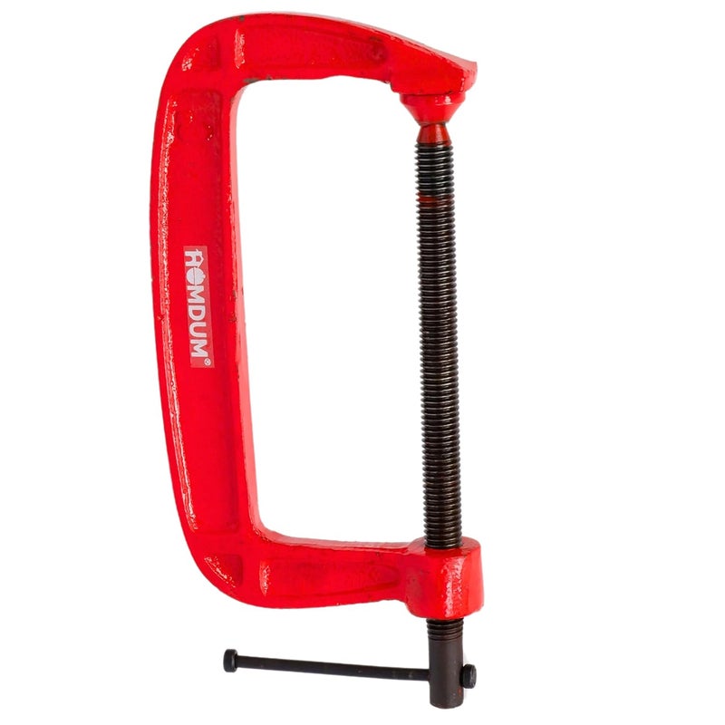 Homdum Heavy Duty G Clamp | C Type Clamping Tool | Set of 4 Pieces (6 inch) - Image 2