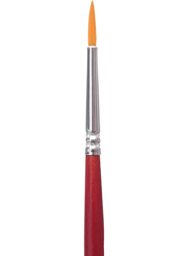 M&G Watercolor Round Brush, Fine Art Painting, Synthetic Bristles, No. 1 - Image 3