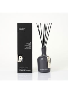 هومز موزع عطور مع أعواد عطر الغابة الخريفية 500 مل لون أسود 