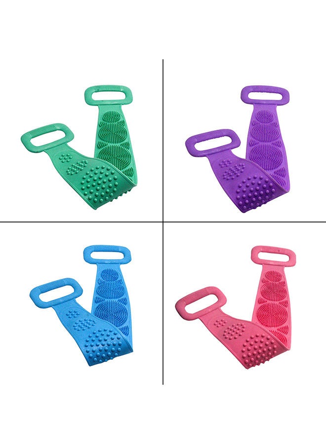 نيبمينينت أداة تقشيرالظهرأثناء الاستحمام من السيليكون بوجهين أخضر 72سم - Image 2