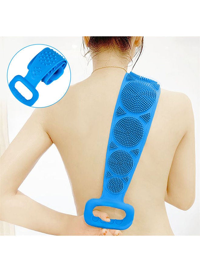 نيبمينينت أداة تقشيرالظهرأثناء الاستحمام من السيليكون بوجهين أخضر 72سم - Image 4