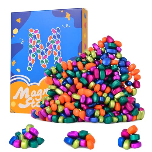 LCVUUK 550pcs Fidget Toys AdultsWeak Magnetic Stones Desk Fidgets Stress Relief Toy Fidget Adults GiftsSensory Toys for ADHD Gift - Image 1