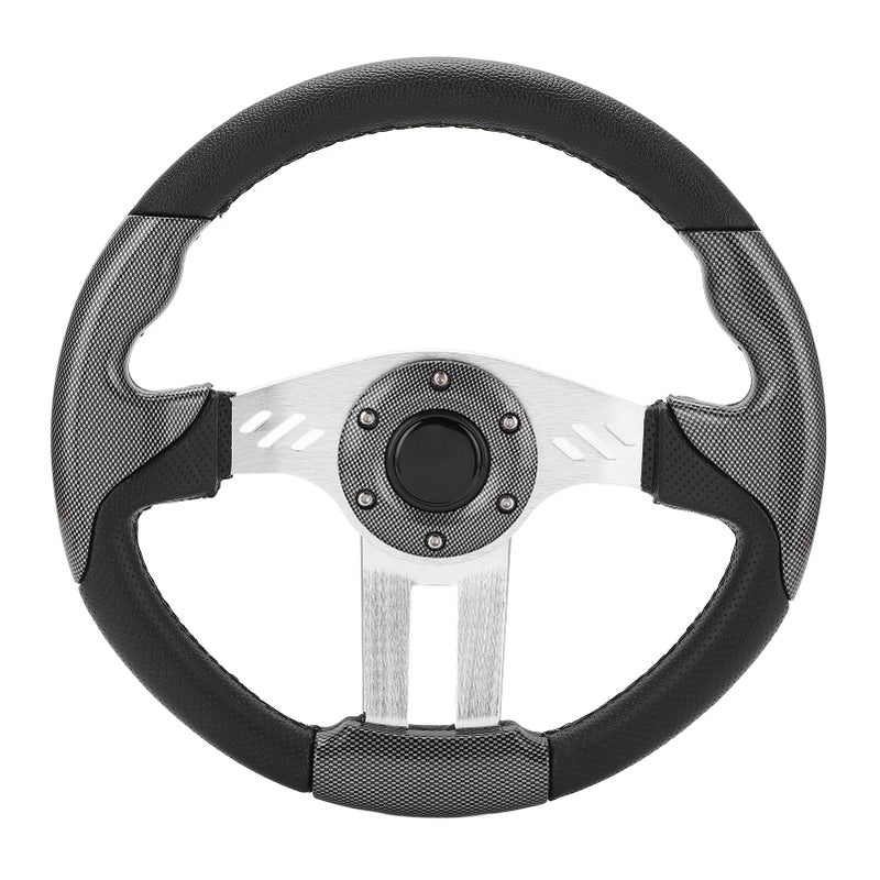 Club Car Steering Wheel Carbon Fiber Style Replacement for G8 G9 G11 G14 G16 G19 G21 G22 G29 Drive - Image 2