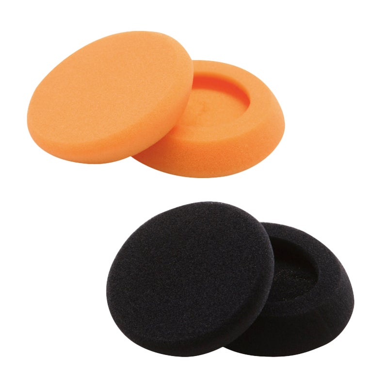 YAXI EARPADS for Koss PORTAPRO 2Pairs (Orange+Black) - Image 1