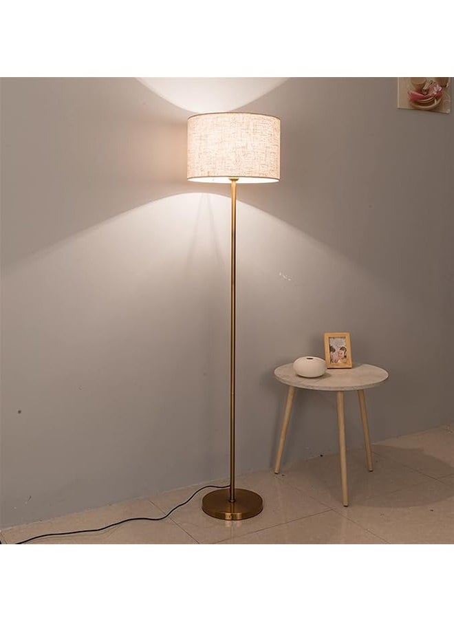 ATM Floor Lamps, Cloth floor lamp simple room light golden hotel chandelier creativity  - Image 2