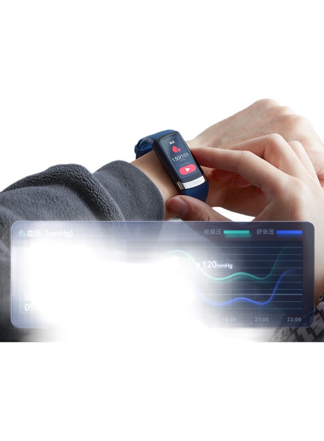 Dido Blood Pressure And Blood Sugar Monitoring Smartwatch For Middle-Aged And Elderly, Home Use, Real-Time Monitoring Of Blood Oxygen, Heart Rate, Body Temperature, Sleep, Health And Fitness Tracker For Men And Women - Image 2