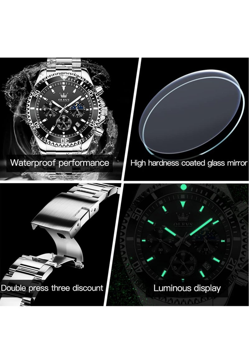 أوليفز ساعات على شكل ساعة كوارتز مقاومة للماء 2870 - Image 5