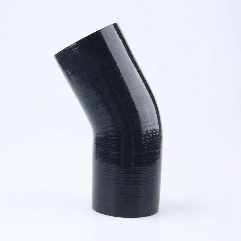 AC PERFORMANCE ID 25 63mm Silicone Hose 30 Degree Elbow Coupler 3Ply Reinforced Black 35 Leg Length - Image 2