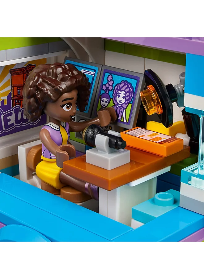 ليغو Friends Newsroom Van 41749 Building Toy Set; Creative Fun For Ages 6+; Includes Accessories So Kids Can Pretend To Film And Report The News; A Fun Gift For Kids Who Love Role Play (446 Pieces)