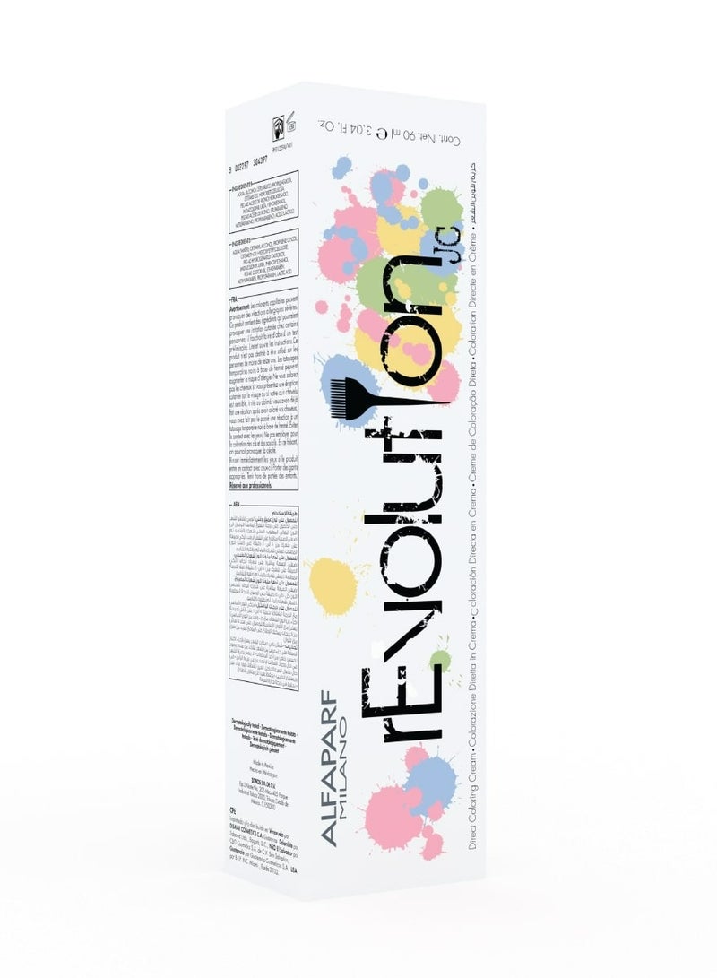 ALFAPARF rEvolution ammonia-free direct temporary pastel Mix coloring cream 90 ml white 90ml