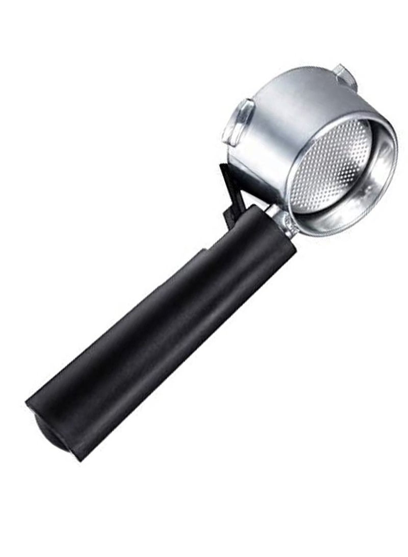 فلتر قهوة عالي الجودة من الاستانلس ستيل بدون قاع مع سلة تصفية مزود بمقبض أسود - مقاس 51 مم - Image 2