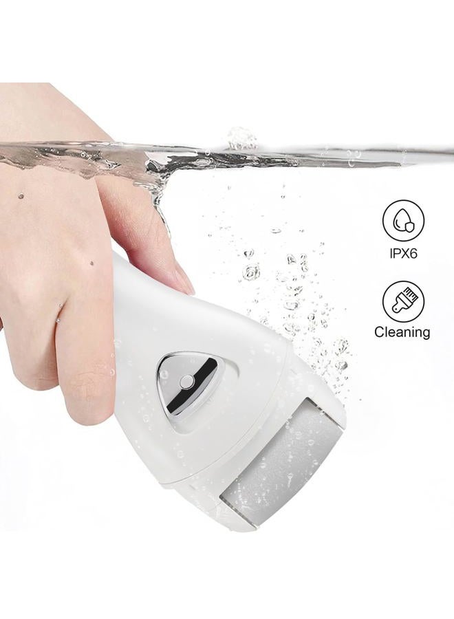 pritech Electric Feet Callus Removers Rechargeable,Portable Electronic Foot File Pedicure Tools, Electric Callus Remover Kit,Professional Pedi Feet Care Perfect for Dead,Hard Cracked Dry Skin Ideal Gift - Image 2